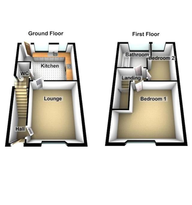 Cheerful 2-Bedroom Home With Off Street Parking Blackpool Kültér fotó